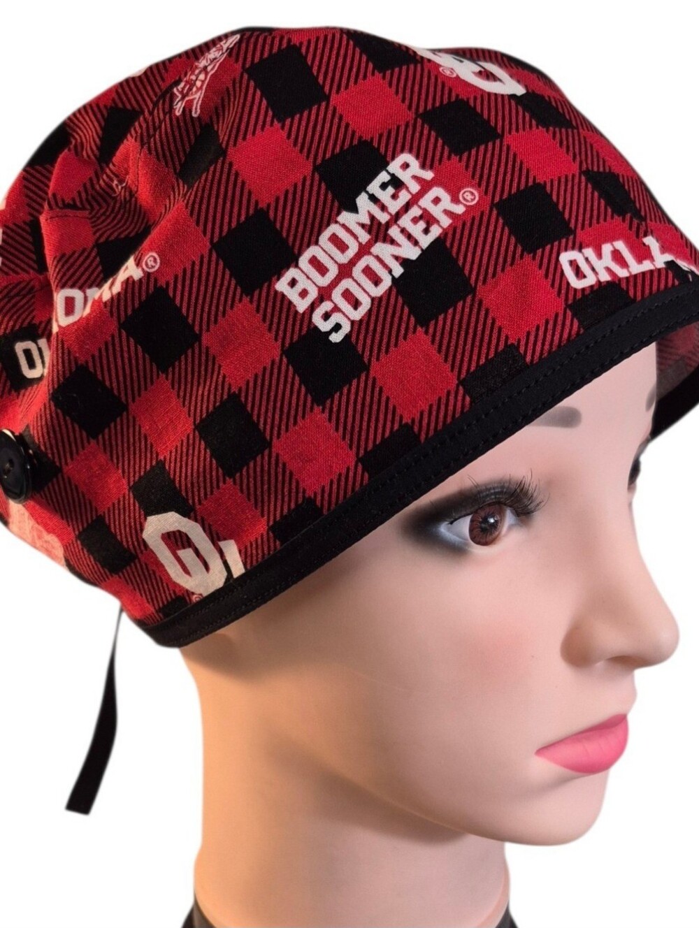University of Oklahoma Boomer Sooner Scrub Surgical Medical Cap unisex